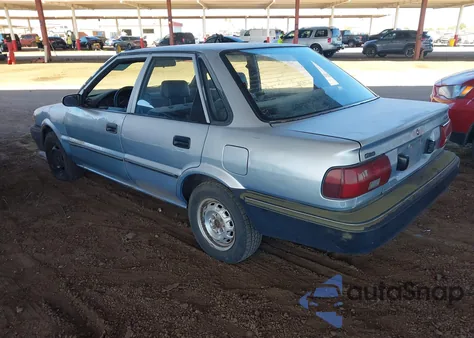 1991 Geo Prizm Lsi from USA, damaged, VIN 1Y1SK5460MZ060260
